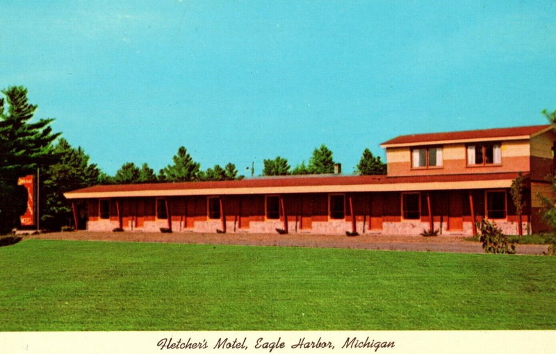 Eagle Harbor Inn (Fletchers Motel) - Postcard (newer photo)